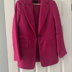 Banana Republic Vibrant Pink Blazer
